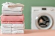 © Chanagun - Super clean laundry with folded clothes, fresh and neat
