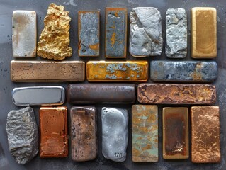 Collection of Different Metal Bars