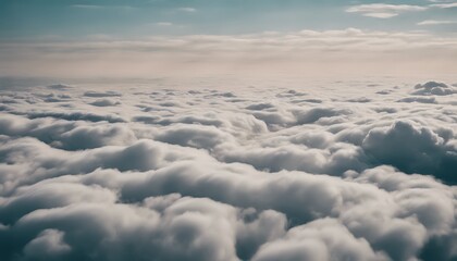 Wall Mural - it clouds ocean looks many so that Background Abstract Travel Nature Beauty Airplane Blue Wallpaper Beautiful Astronomy Atmosphere Aircraft Aviation Airline Aerial Tra