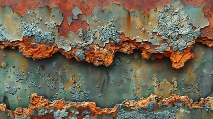 Wall Mural - old rusty background