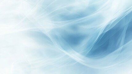Wall Mural - abstract blue and white swirling fabric background - a soft and ethereal background image featuring 