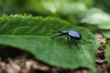 tick forest green the leaf waiting parasite insect bug nature arachnid bloodsucker closeup plant grass pest straw macro disease infection arthropod animal natural wild