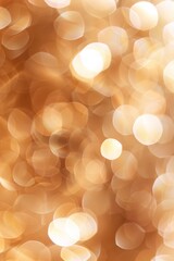 Abstract background wallpaper, Bokeh pattern in shades of copper and white, creating a dreamy background for design projects. The soft christmas focus adds depth