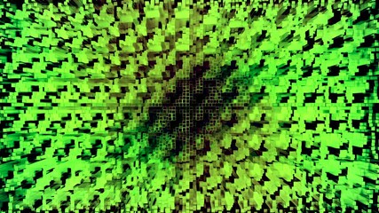 Wall Mural - abstract green digital patterns and textures that showcase vibrant and intricate designs. design