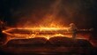© FryArt - Sword and holy bible surrounded by flames symbolizing spiritual warfare