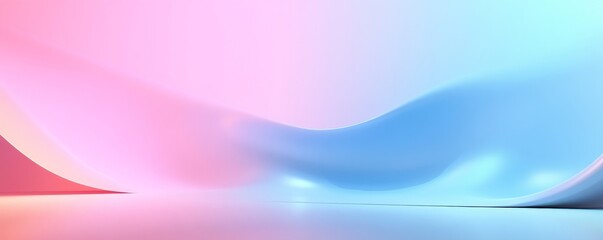 Wall Mural - Abstract smooth pastel gradient background, fluid