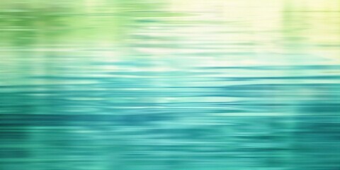 Wall Mural - Cool Blue and Green Blur - A refreshing abstract blur combining cool blue and green tones, ideal for a calming and peaceful background.