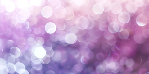 Soft, blurred bokeh background in shades of lavender and white, offering a tranquil space with ample room for creative text placement.