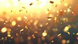 © red_orange_stock - Golden confetti dances in the air, creating a festive and magical atmosphere perfect for celebrations.
