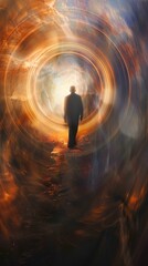 Wall Mural - leadership conceptual image, beautiful, centered,