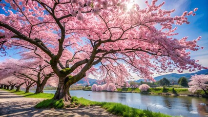 Poster - blossom in spring