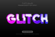 © Dark Anchor - Glitch Gradient Editable Text Effect, Font Graphic Style