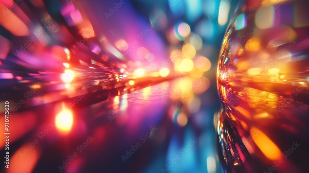 Demonstrating Diffraction Detailed Illustration of Light Diffraction Patterns Showing the ...