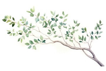 Sticker - Tree drawing branch sketch.