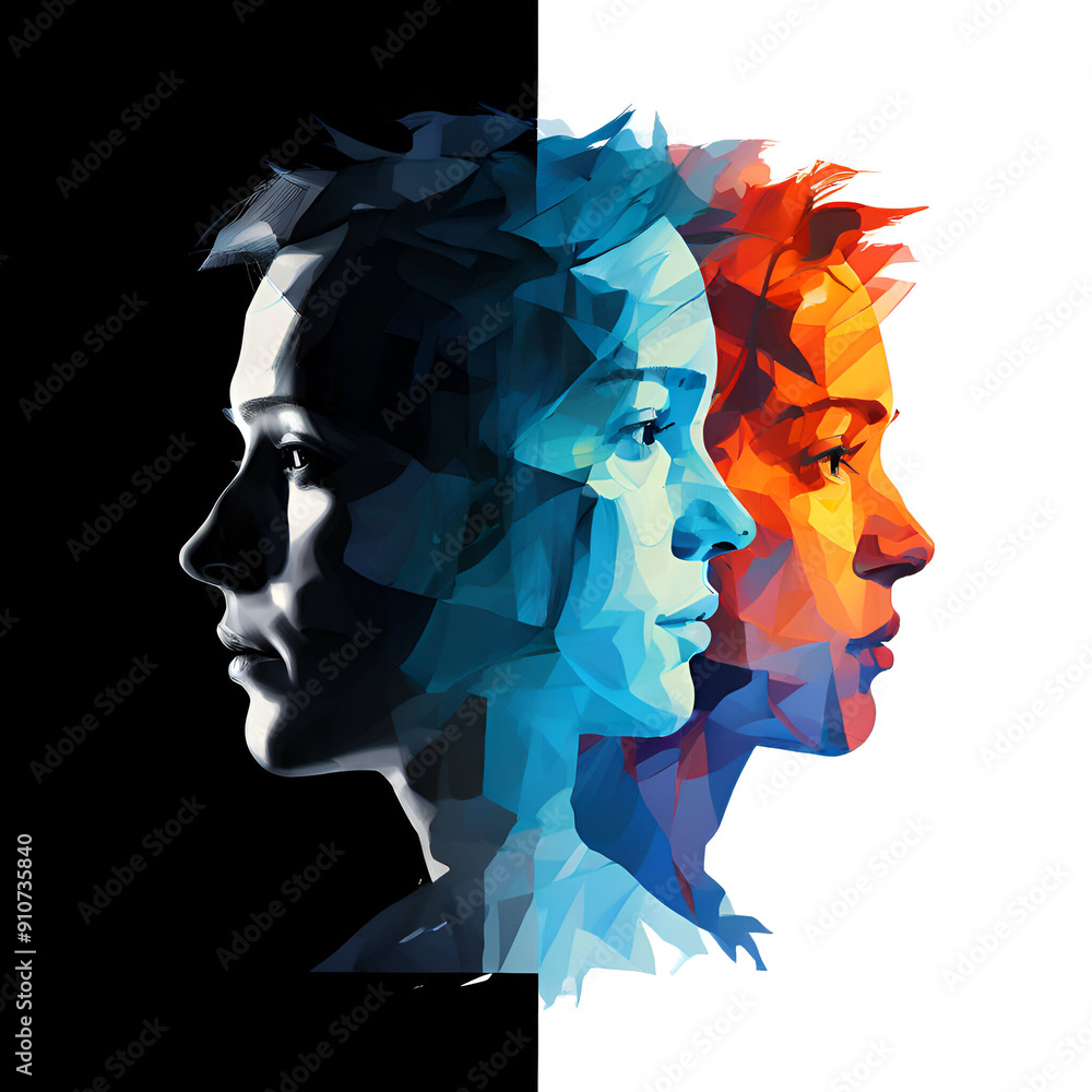 Dissociative identity disorder or multiple personality disorder ...