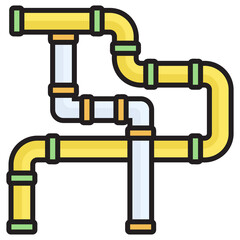 Wall Mural - Plumbing Sticker