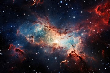 Canvas Print - Galaxy space astronomy universe.