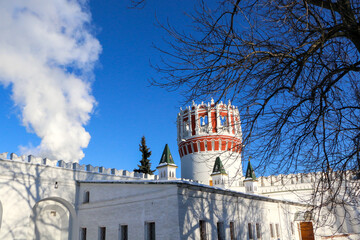 Wall Mural - Novodevichy Convent, Bogoroditse-Smolensky Monastery, Moscow, Russia