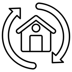Wall Mural - House