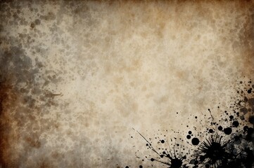 Sticker - textured grunge background with faded spots
