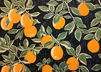 Wall Mural - Lemons oranges limes grapefruit plant food.