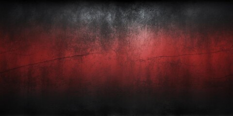 Wall Mural - black to red color gradient grungy metallic background