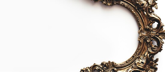 Aufkleber - A photo frame isolated on a white background with copy space image