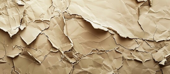 Aufkleber - Background with torn paper pieces texture ideal for text placement in a copy space image