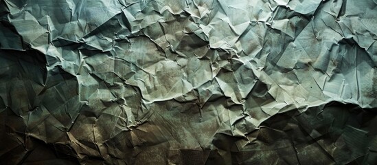 Fototapete - Image with a textured background resembling wrinkled paper for use as a copy space image