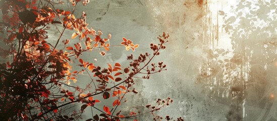 Leinwandbilder - Nature setting with abstract qualities providing copy space image