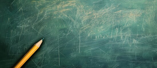 Aufkleber - Writing area on a blackboard surface with copy space image available