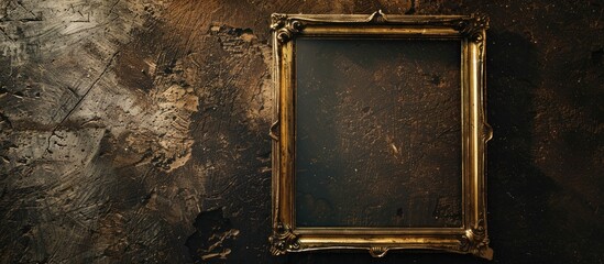 Fototapete - Vintage frame with copy space image