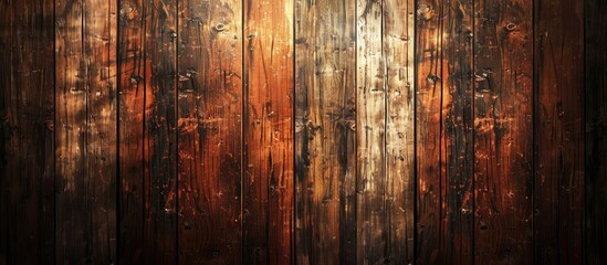 Aufkleber - Background with a wooden texture creating a warm ambiance for a copy space image