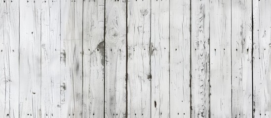 Canvas Print - Soft white wood plank texture providing a background with space for text or design elements ideal for showcasing art or decorations in a copy space image