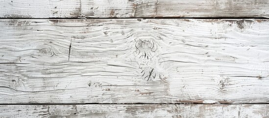Poster - Wooden background with copy space image for banner showcasing a white scratched texture