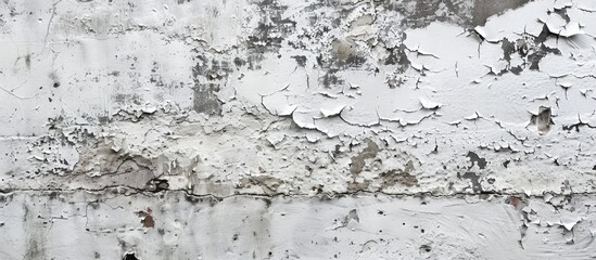 Aufkleber - Gritty gray texture on a white concrete wall perfect for a copy space image