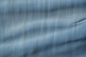 Processed collage of folded denims jean blue fabric texture. Background for banner, backdrop