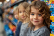 © yuliachupina - Children picking toys in a toy store
