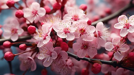 pink cherry blossoms