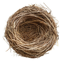 Wall Mural - Bird straw nest clip art