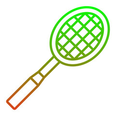 Canvas Print - Racket Icon