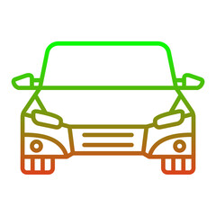 Wall Mural - Car Icon