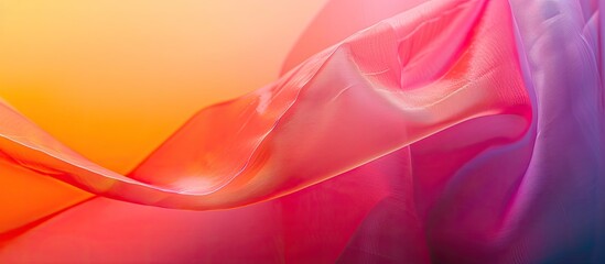 Poster - Colorful background featuring an empty sheet for design work perfect for a copy space image