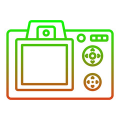 Canvas Print - Camera Icon