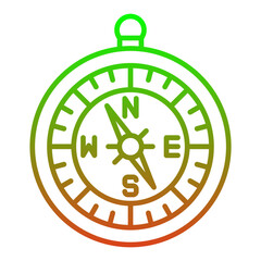 Sticker - Compass Icon