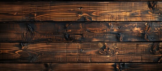 Poster - Texture of a wooden background with copy space image