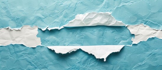 Poster - Message space on torn paper background with adhesive tape ideal for a copy space image