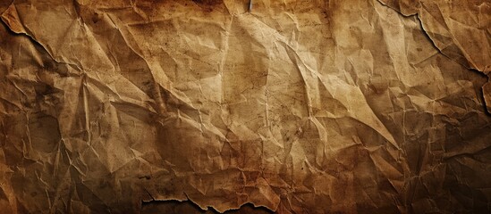 Wall Mural - grunge textured paper in dark brown providing a backdrop for your design with copy space image.