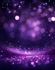 Wall Mural - Purple abstract background with bokeh