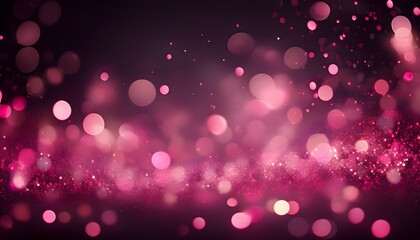 Wall Mural - Pink abstract background with bokeh